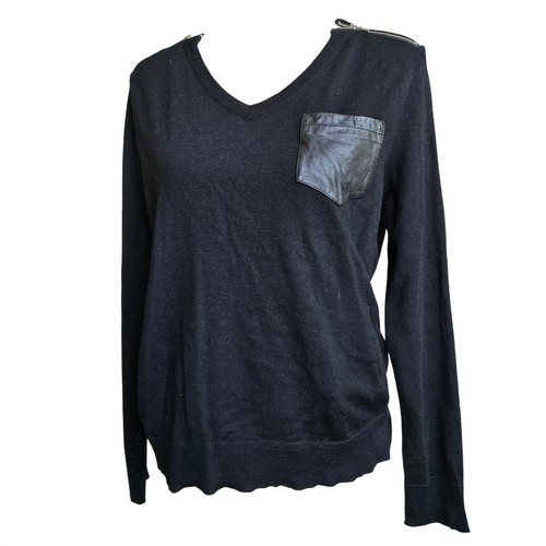 The kooples maglione nero lana - kooples,