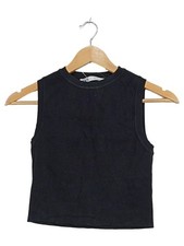 ZARA Gilet Donna Nero Basic