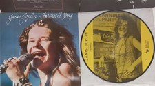 JANIS JOPLIN LP 33" LOTTO 3 ALBUM 4 VINILI Farewell Song Anthology PICTURE DISC