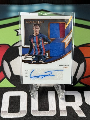 2022 panini immaculate - 2022-23, gavi