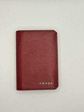Porta carte Prada Saffiano in