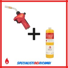 B-TORCH Torcia cannello x brasatura e saldobrasatura e bombola B-MAP