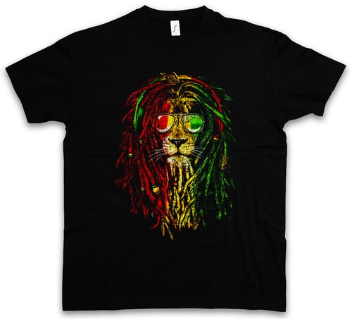 Maglietta rastafari lion - rastafari, bob
