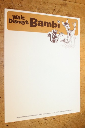 Rara carta intestata walt - carta,