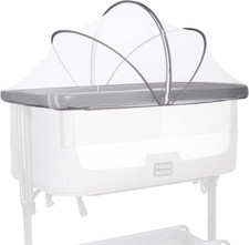 Beberoad Copri Zanzariera Co-Sleeper Culla Culla Bambino - Bianco 