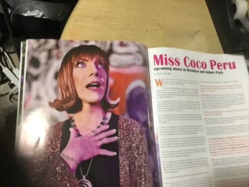 Sandra bernhard drag coco - sandra,