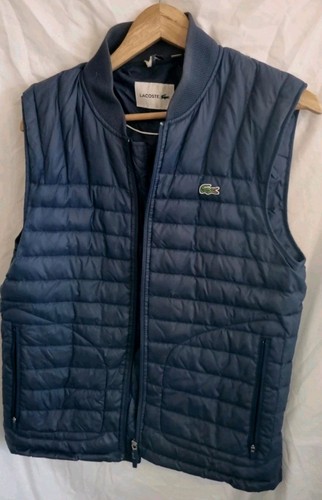 Gilet lacoste sport navy l - lacoste, m/l
