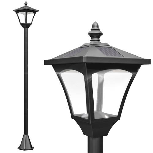 Outsunny lampione giardino - outsunny, da