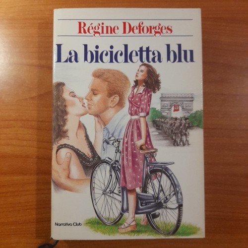 Bicicletta blu regine - la,