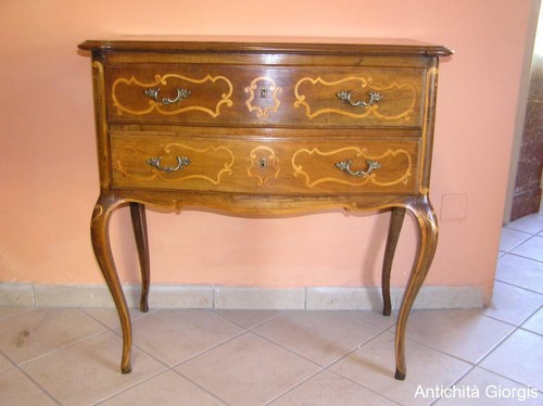 Cassettone due cassetti - cassettone,