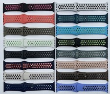 Originale Apple Watch Nike Sport Cinturino 49 mm 45 mm 44 mm 41 mm 40 mm TUTTI I COLORI