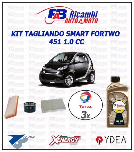 Kit tagliando smart fortwo 451 - kit,
