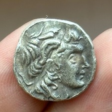 Moneta argento greca - moneta, d'argento
