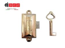 Serratura CAS per armadio aste rotanti Art.223 da applicare Nikelato Tecno Lock