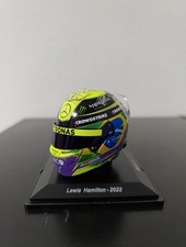 Spark 5HF085 Helmet Replica Mercedes F1 Brazil 2022 - Lewis Hamilton 1/5 Scale