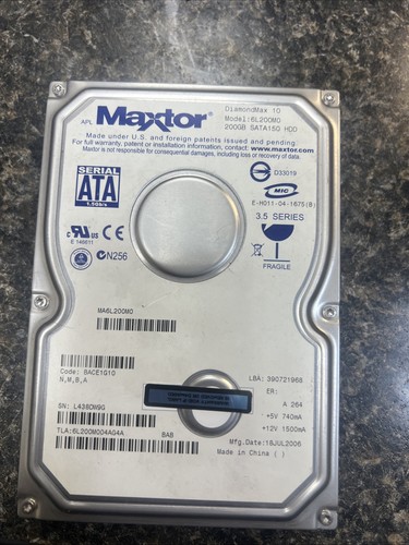 Maxtor diamondmax 200 - 10, gb