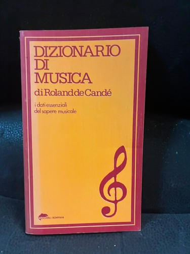 Roland candè dizionario - de, di