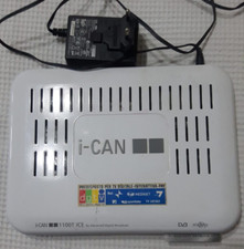 I-CAN - DECODER DIGITALE TERRESTRE - 1100T ICE - USATO, SENZA TELECOMANDO