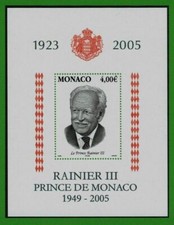 Monaco 2005 effige del - monaco,