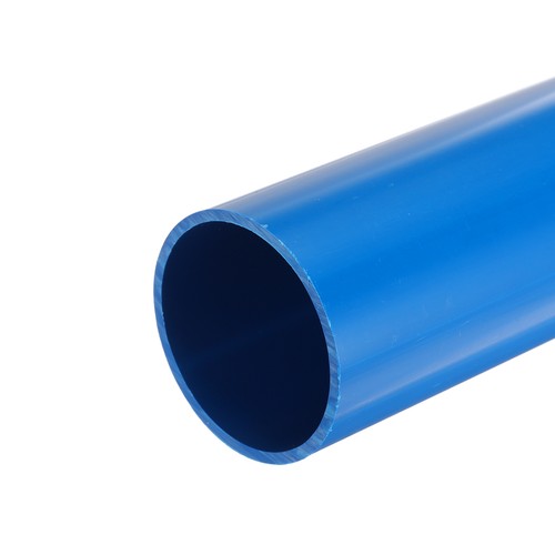 Blue pvc rigid pipe - blue,