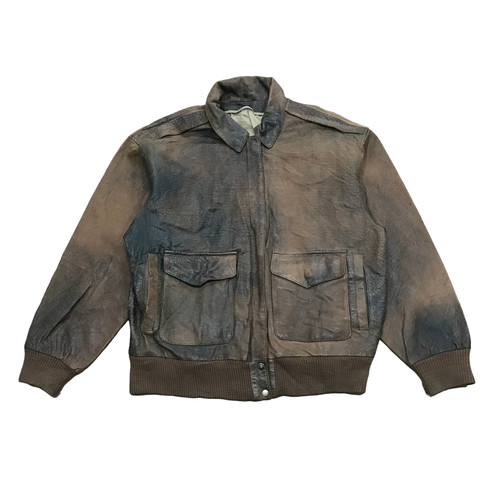 Giacca volo vintage pelle - giacca,