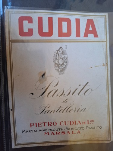 Etichetta liquori vini cudia - liquori,