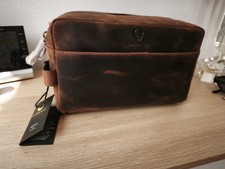 Borsa da toilette Uomo marrone