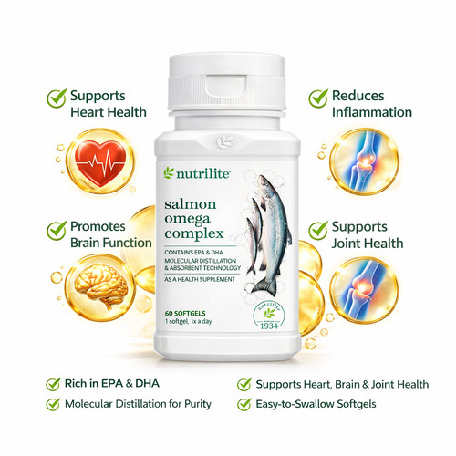 Nutrilite salmon omega complex - nutrilite,