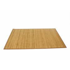 Tappeto in bambù, colore legno, fondo antiscivolo  DANA