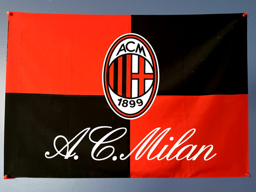 Bandiera calcio milan - bandiera, ac