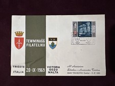 Rara MALTA ITALIA 1969 FDC