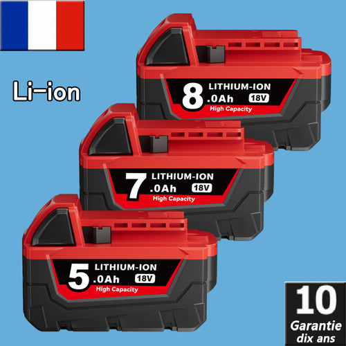 18v pour milwaukee m18 - milwaukee, m18b6