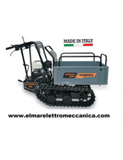 Wortex MONTANA 350 350 Kg Cingolata Motocarriola Motore Loncin 6,5 HP