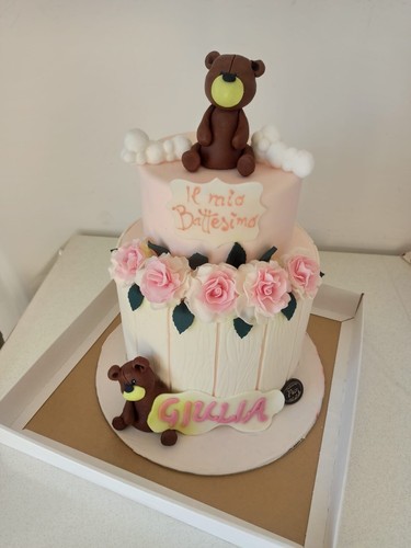 Torta scenografica finta