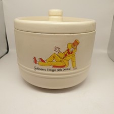 Biscottiera Biscotti Galbusera in Ceramica Mago Originale Vintage