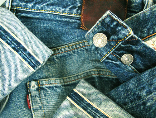 Jeans denim hot vintage - denim,