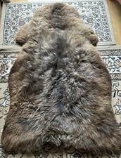 Pelle Di Pecora Marrone