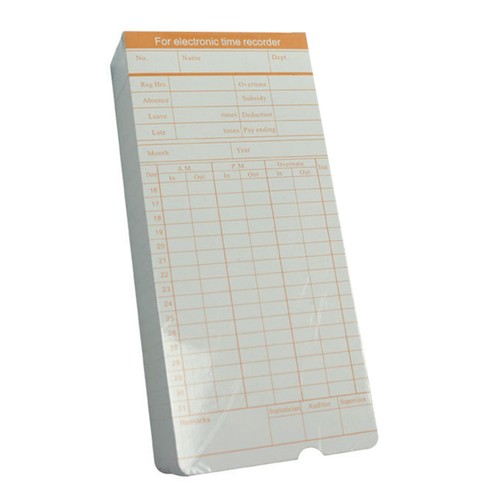 100 fogli schede - schede, registrative