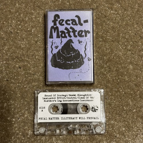 Fecal matter illiteracy will - matter,