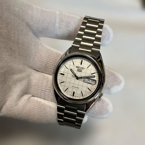 Seiko automatic white - seiko,