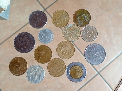 Lotto monete lire - monete,