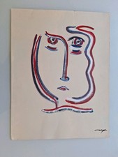 Pittura Olio Astratto. Quadro