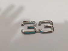 alfa romeo 33 fregio sigla scritta posteriore logo targhetta emblema badge fries