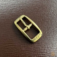 Omega Fibbia Placcata Oro Gold