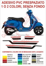 Kit Adesivi Stickers Vespa GTS 300 250 125 Super Sport Parafango laterali decals