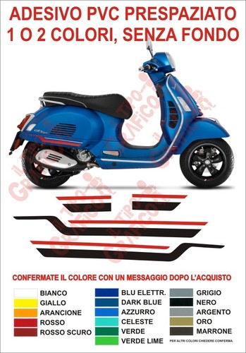 Kit adesivi stickers vespa - adesivi,