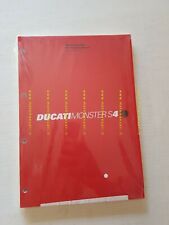 DUCATI MONSTER S4 2002 manuale officina FRANCESE TEDESCO WORKSHOP MANUAL