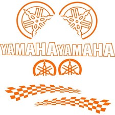 SET 8 ADESIVI ARANCIO per