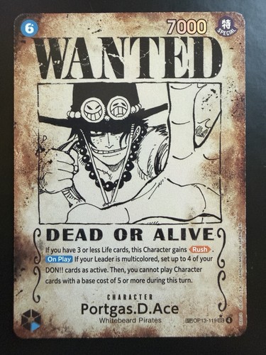 Portgas ace op13 - portgas, d.