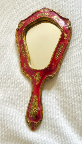 Specchio mano fiorentino - a,